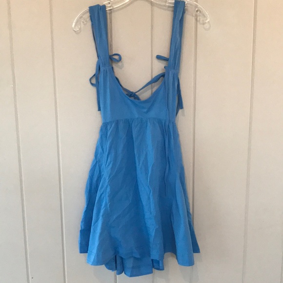 Anthropologie Scoop Neck Cover Up Mini Dress - Picture 5 of 9